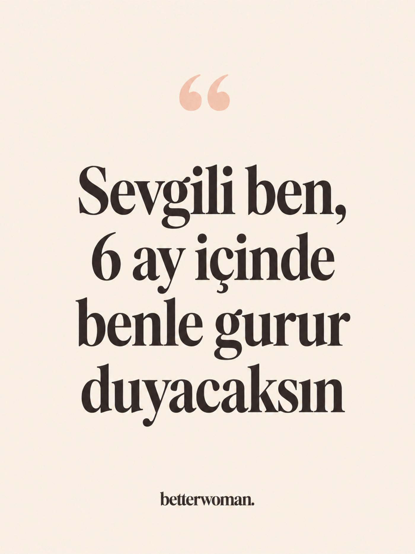 Betterwoman Instagram gönderisi