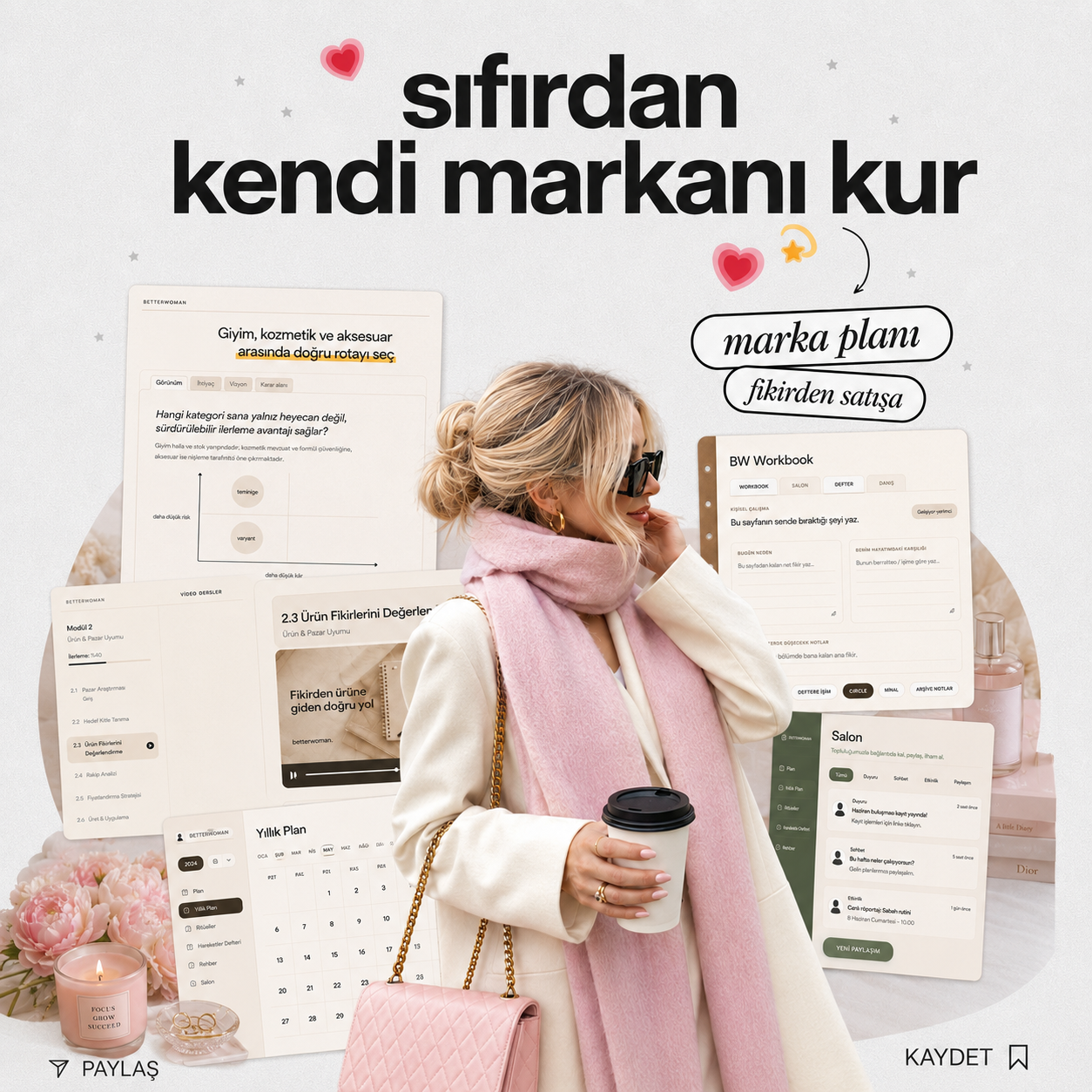betterwoman "Kendi Markanı Kurma" Eğitimi